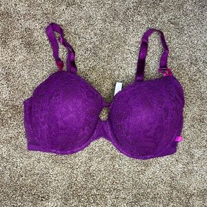 Victoria's Secret Vibrant Purple Lace Bra